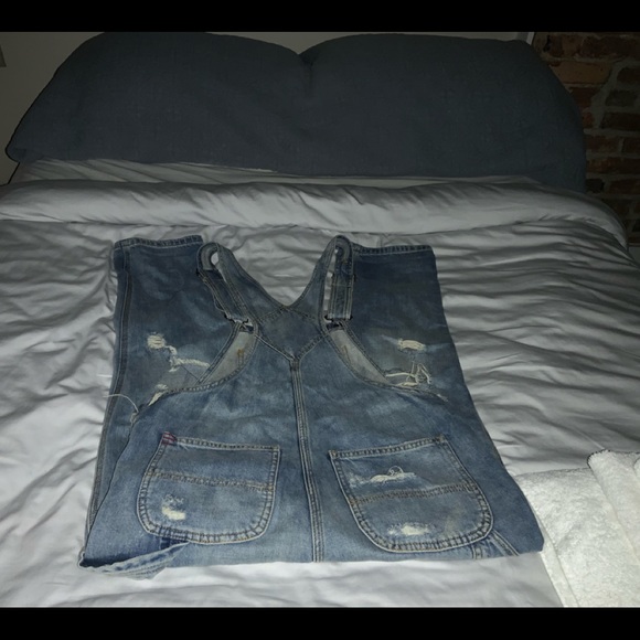 BDG Destroyed Overalls Size XS - Picture 6 of 7